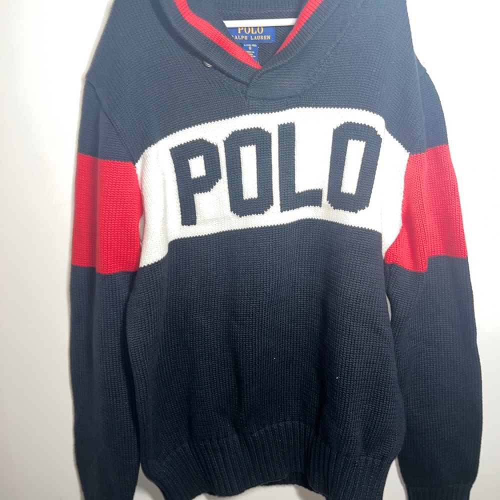 Polo by Ralph Lauren pull over knitted sweater